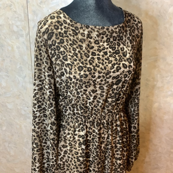 MIA AND TESS Leopard spot dress size large - Picture 4 of 10